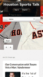 Mobile Screenshot of houstonsportstalk.net